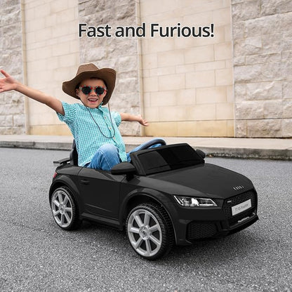 Electric Car for Kids, Licensed Audi 6V Kids Ride on Car Toy for Toddlers - Image 2