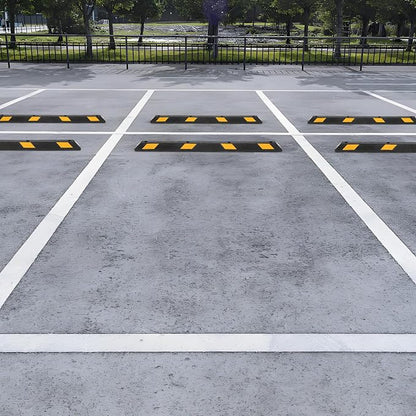 Pack of 1-72" Parking Stoppers for Garage, Heavy Duty Rubber Parking Curb - Image 4