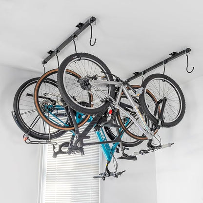 Teal Triangle Ceiling Mounted Bike Rack by TealTriangle