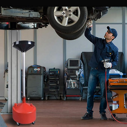 PONO 8 Gallon Portable Upright Oil Drain | Easily Recycle Automotive Waste - Image 6