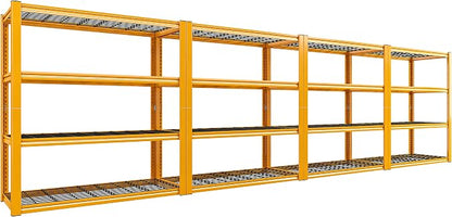 REIBII 40" W Garage Shelving Heavy Duty Metal Shelving 2200LBS Storage Shelves by REIBII