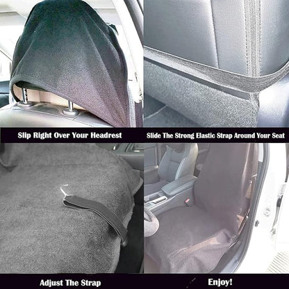 Car Seat Cover Protector Front Seats, - Image 4