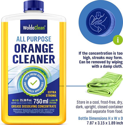 Orange Oil Cleaner Concentrated 25.36 fl oz - Image 8