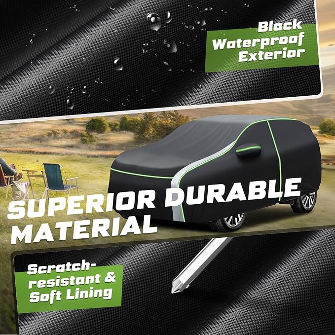 Mixsuper Liner Car Cover for Chevrolet Chevy Tahoe 2007-2026, 7 Layers - Image 5