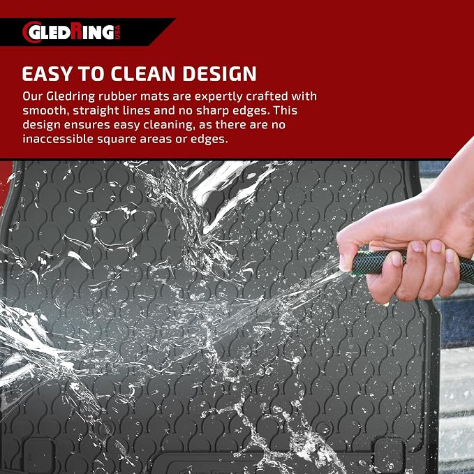 GledringUSA Custom Fit All-Weather Rubber Floor Mats - Image 5