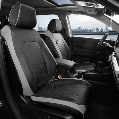 FREESOO Seat Covers for Honda CRV, Custom Fit Car Seat Covers for CRV LX EX by FREESOO