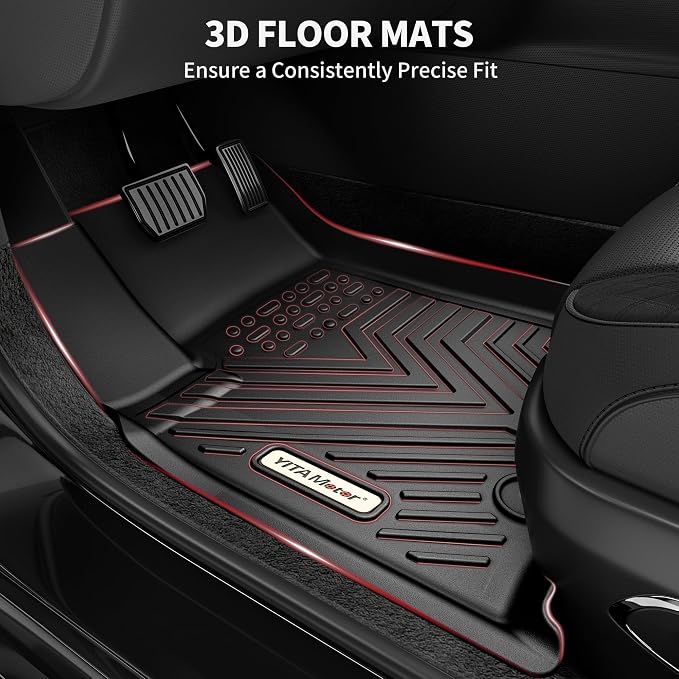 YITAMOTOR Upgraded Floor Mats Compatible - Image 2