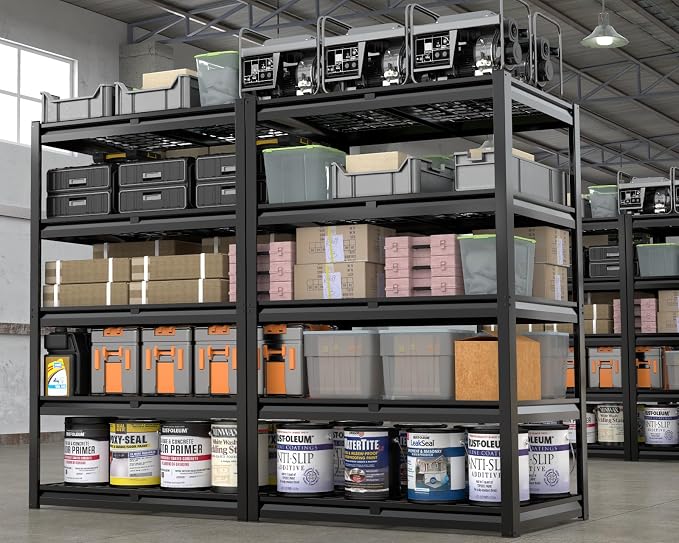 PrimeZone Heavy Duty Garage Shelving 5 Tier Heavy Duty Storage Shelves - Image 8