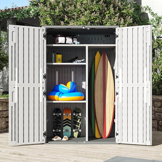 Aoxun 64 Cu.Ft Outdoor Storage Shed by Aoxun