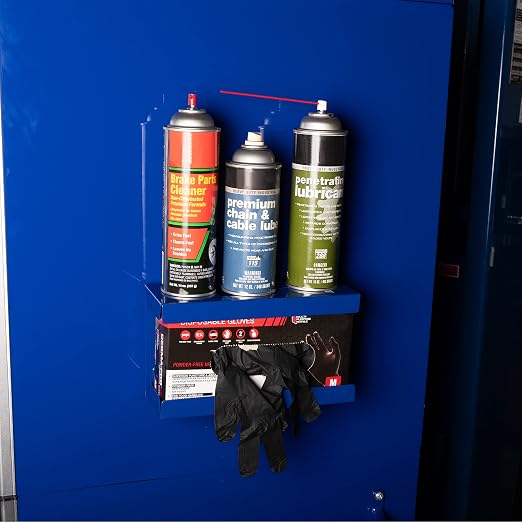 OEMTOOLS 23124 Blue Magnetic Glove Dispenser, Disposable Gloves Box Holder - Image 6
