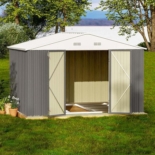 Patiowell 10 x 8 FT Outdoor Storage Shed by Patiowell