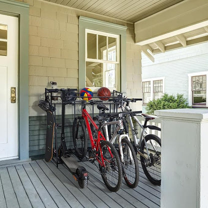 HEALTH LINE PRODUCT 4 Bike Stand, Indoor Bike Storage, Bicycle Rack - Image 8