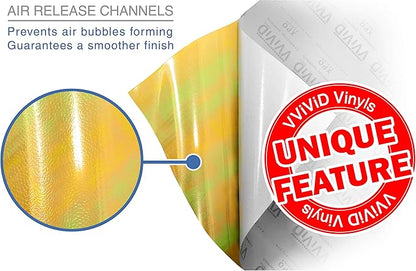 VViViD Extra-Wide Headlight Taillight Vinyl Tint Wrap 16 Inch x 48 Inch Roll - Image 2