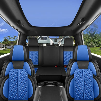 Car Seat Cover Custom Fit for Dodge Ram 1500 2500 3500 2002-2024 Faux Leather - Image 7