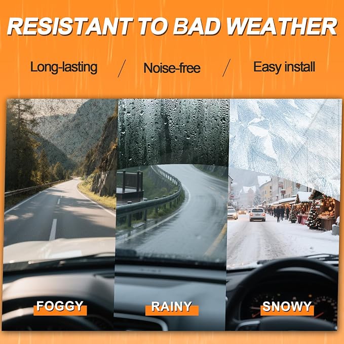 HULADAED® 24'' 21'' 13'' Windshield Wipers Replacement - Image 4