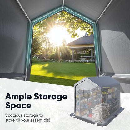 Quictent Heavy Duty 6x8FT Carport Shelter - Image 3