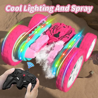 Remote Control Car for Girls, RC Cars 2.4GHz Fast RC Stunt - Image 7
