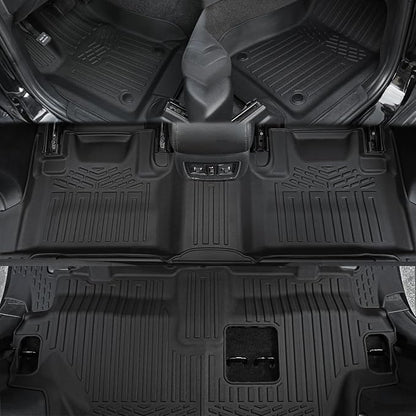 Floor Mats for 2016-2024 2025 Dodge Durango 7-seat, All Weather TPE Cargo Liner - Image 2