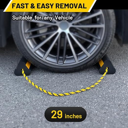 ROBLOCK Wheel Chocks for RV Trailer Camper Truck Car Aircraft, Versatile Heavy - Image 5