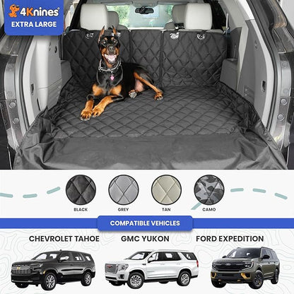 4Knines SUV Cargo Liner for Dogs, Trunk Mat for SUV, Durable Cargo Cover - Image 2