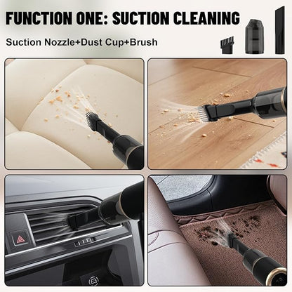 Cozylady Handheld Car Vacuum Portable Cordless, 16000PA High Power 4 in 1 - Image 4
