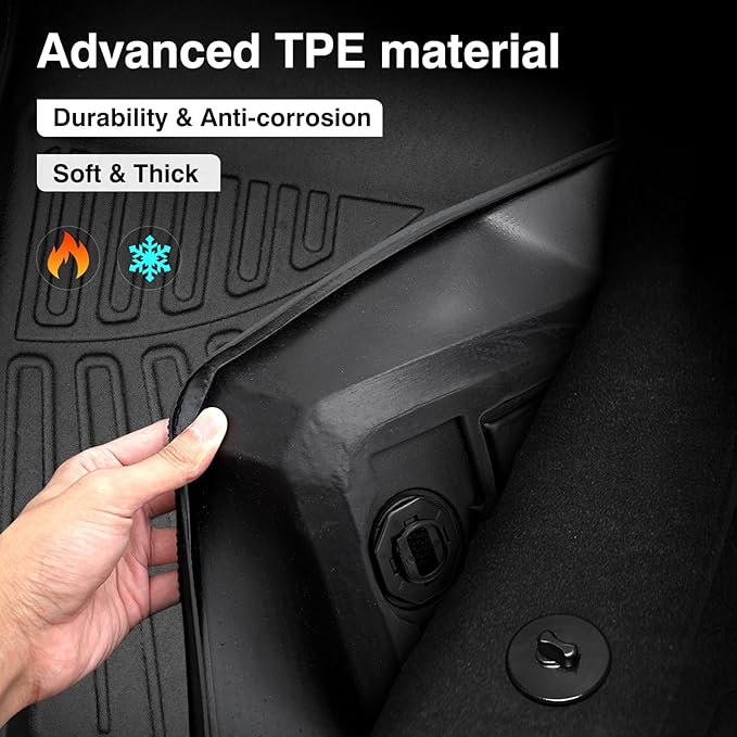 Powerty Floor Mats for 2015-2025 Ford F-150 SuperCrew/F150 Lightning - Image 7