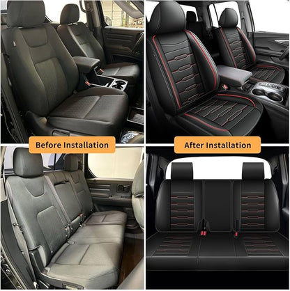 Seat Covers Fit for Honda Ridgeline 2006-2024 2025: Crew Cab 5 Seats Car Seat - Image 7