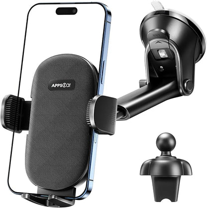 APPS2Car Suction Cup Phone Mount, Windshield/Dashboard/Air Vent Car Phone - Image 9