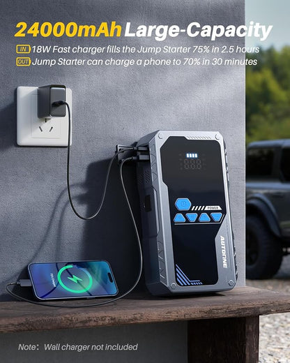AUTOONE 8000A Jump Starter - Image 5