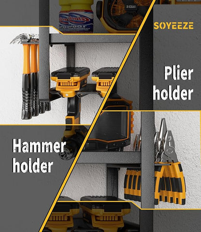 SOYEEZE Power Tool Organizer & Storage Wall Mount - Image 3