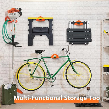 Weed Eater Hanger, Heavy Duty Weedeater Rack Wall Mount, Garage Organization - Image 5
