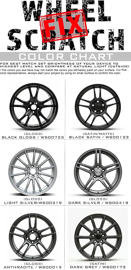 Silver Rim Touch Up Paint Kit, Car Wheel Scratch Repair Kit, Wheel Touch Up - Image 9