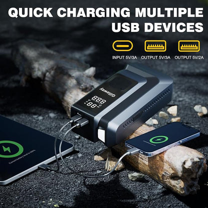 7-in-1 Jump Starter 6000A Car Jumper Starter Portable - Image 5