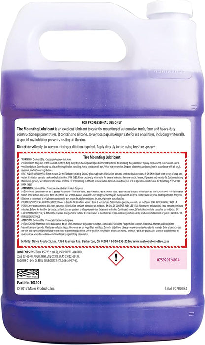 Malco Tire Mounting & Demounting Lubricant - Image 2