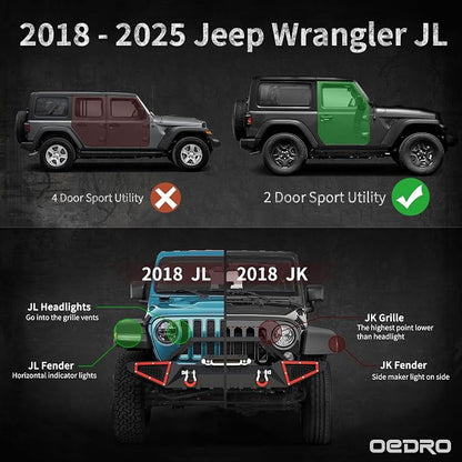 OEDRO 6 inch Running Boards, Drop Side Steps Compatible - Image 2