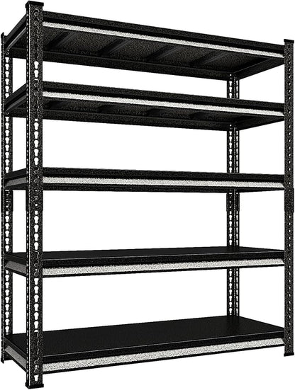 48" W Garage Shelving Heavy Duty，3000LBS Loads Adjustable Garage Storage Shelves by Rufokisa