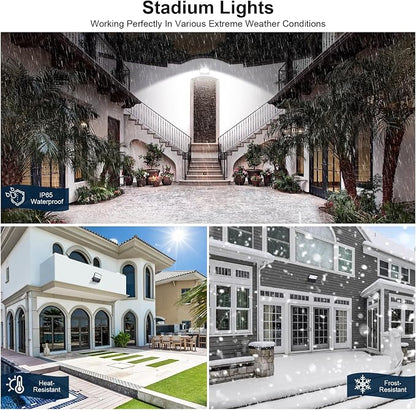 LED Stadium Lights, Extremely Bright 36000 Lumen Outdoor Stadium Flood Light - Image 3