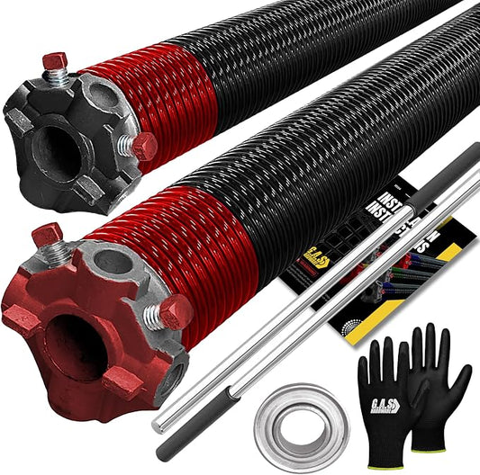 Garage Door Torsion Spring 225x1.75x31 Includes 1” Steel Bearing, Non-Slip by GASHardware