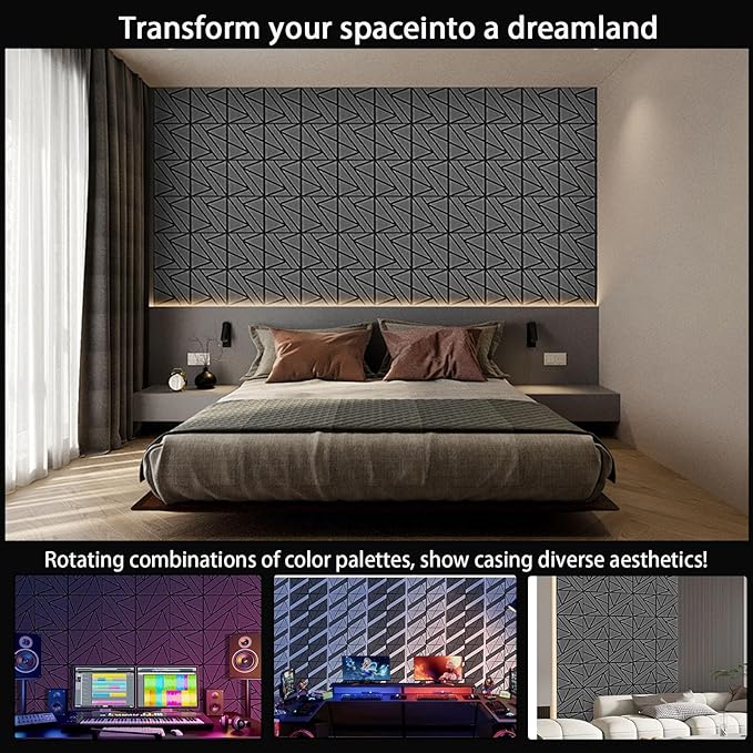 【10 Pack】Acoustic Panels Self-Adhesive - Image 6