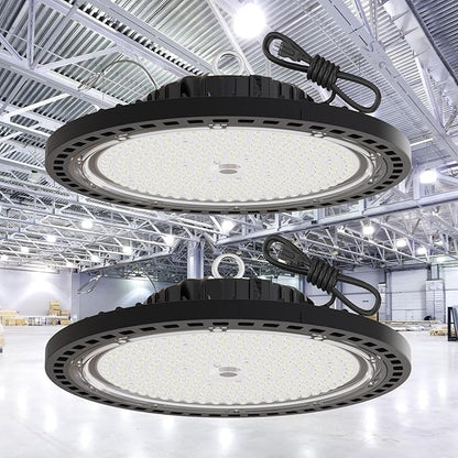 2 Pack UFO LED High Bay Light 200W, 29000 LM, 5000K - Image 2