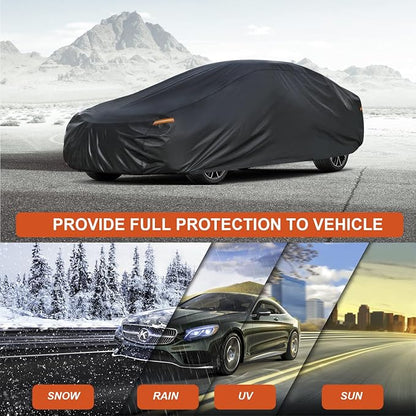 Kayme 7 Layers Car Cover Waterproof All Weather - Image 7