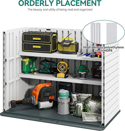 YITAHOME Resin Storage Shed Shelves - Image 3