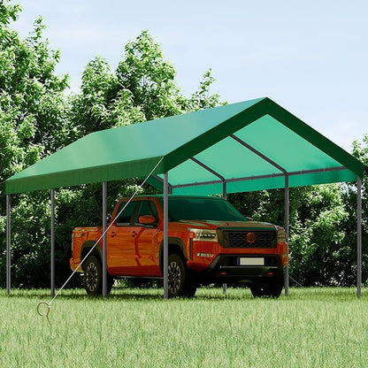 Shintenchi 10x20ft Heavy Duty Carport - Image 2