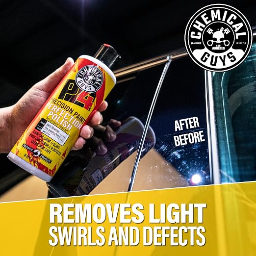 Chemical Guys C4 & P4 Clear Cut Correction Compound and Precision Paint - Image 6