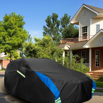 Avecrew Car Cover Custom Fit for Benz GLC, Waterproof All Weather Full Exterior - Image 6