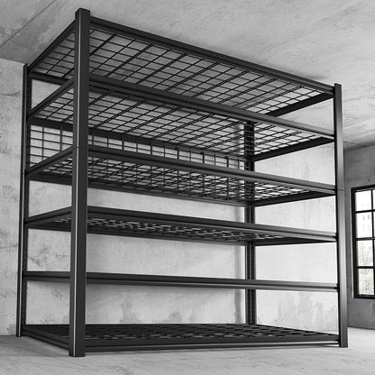 REIBII 84" H Garage Shelving, 6-Tier Storage Shelves Heavy Duty Loads 3500LBS - Image 9