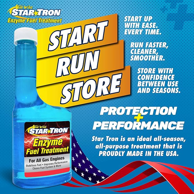 Star Tron Enzyme Fuel Treatment Concentrate, 16 Fl. Oz. – Treats up to 256 - Image 3