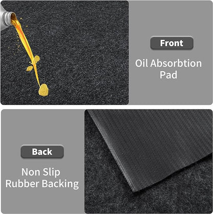 HOMBYS Extra Large Garage Floor Mat - Image 3