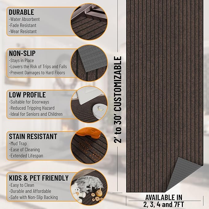 Ottomanson 2'7" x 14' Hallway Runner - Image 3