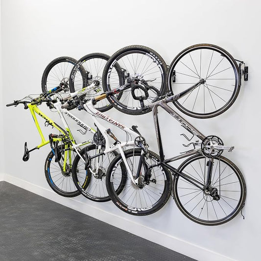 StoreYourBoard Bike Swivel Rack – Wall Mounted Garage Bike Storage, Vertical by StoreYourBoard